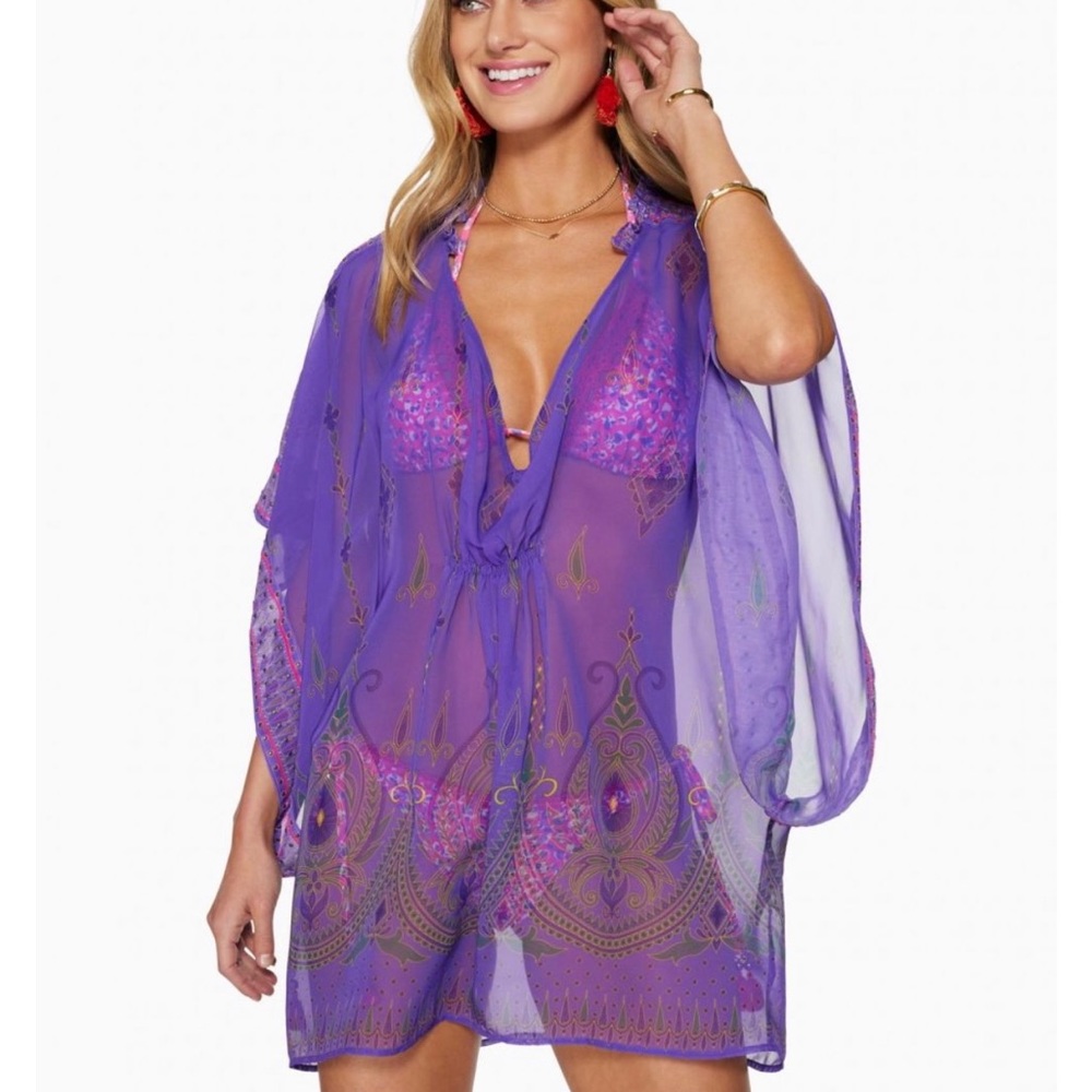 NWT Ramy Brook Violet cover up XXS